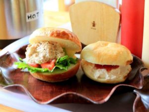 ベーグルサンドイッチランチ